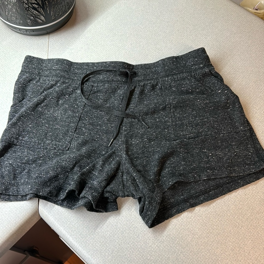 Athletic works shorts, black size M (8-10)